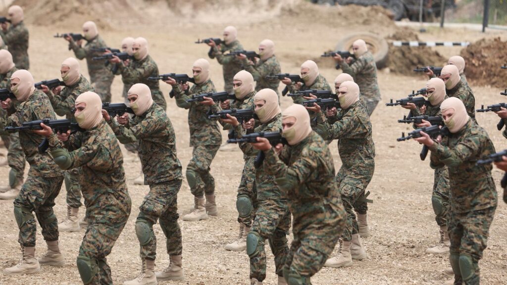 Hezbollah, gruppo di militanti armati