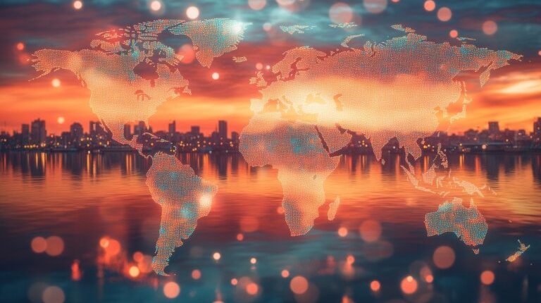 The concept of import, export, and logistics includes mapping connections with global partners